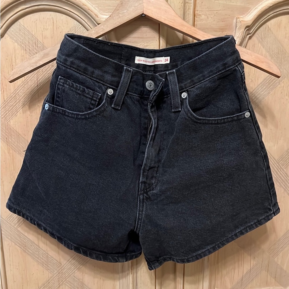 Levis High Waisted Mom Shorts